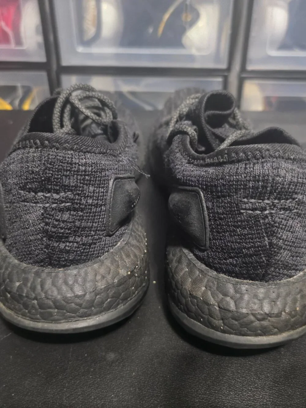 Men’s Adidas Pure Boost Black- Size 12